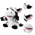 thumbnail image 2 of Cow Cartoon Hand Puppet Animal Plush Toy Movable Mouth Hand Puppet Interactive Storytelling Toy, 2 of 2