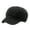 Black, variant on Women Casual Solid Cotton Gatsby Newsboy Hat Peaked Flat Cabbie Driver Cap Baker