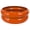Orange, variant on WINDLAND Metal Planter for Indoor Flower Arrangement Succulent Pots Phalaenopsis Vase