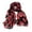 D_ Black, variant on Women’s Gauze Square Scarf Classical Floral Art Print Built In Sun Protection Soft Thin Fabric For Local Errands Pink