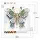 thumbnail image 2 of Pintura de diamante 5D DIY Kit de decoración de mariposa de taladro en forma especial parcial (K193), 2 of 9