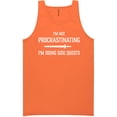 thumbnail image 1 of I'm Not Procrastinating Neon Tank Top, 1 of 1