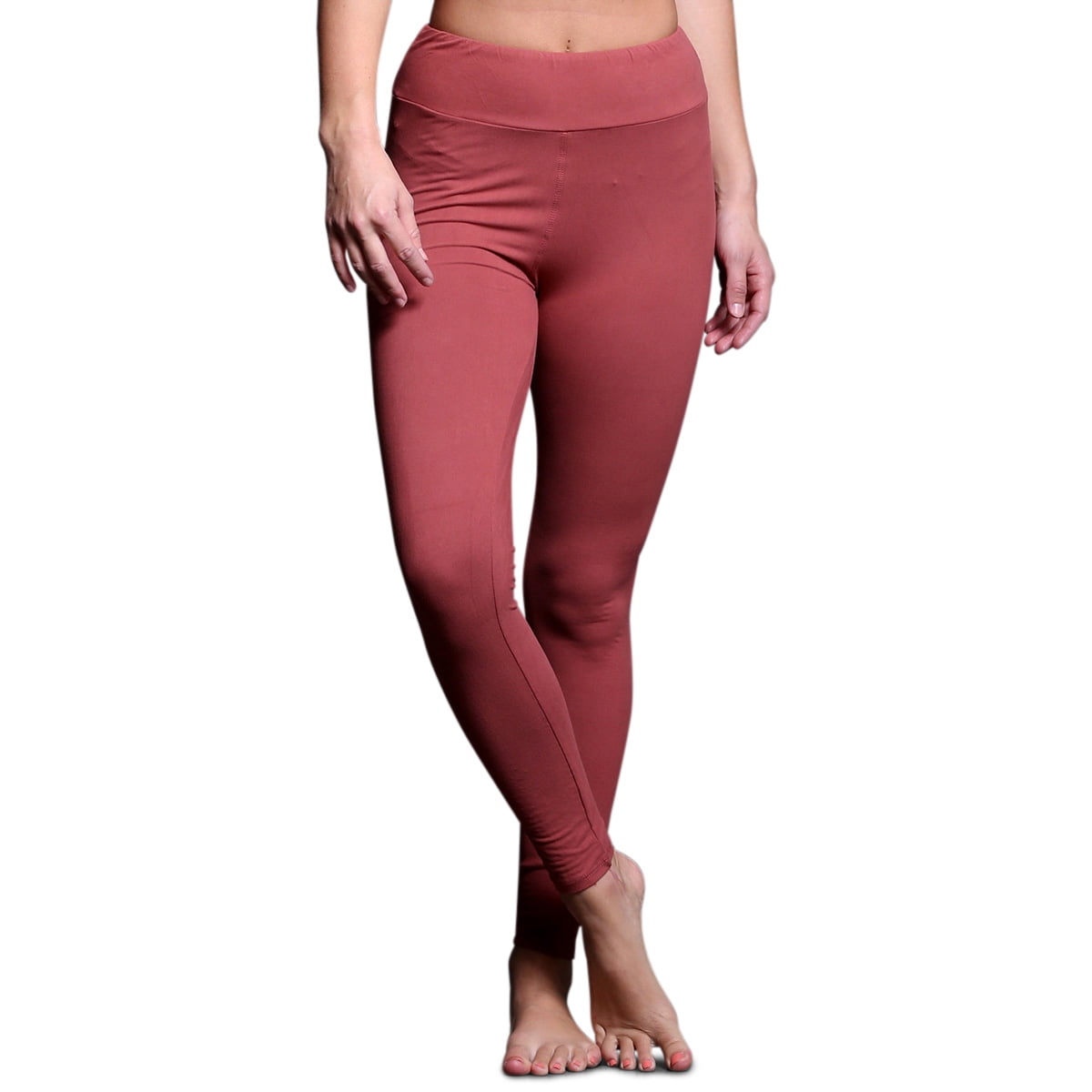 Flat Waist Leggings Womens Plus 