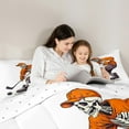 thumbnail image 5 of Castle Fairy 2-Piece Twin Size Comforter Set - Ice Hockey Gothic Sport Design, 5 of 8