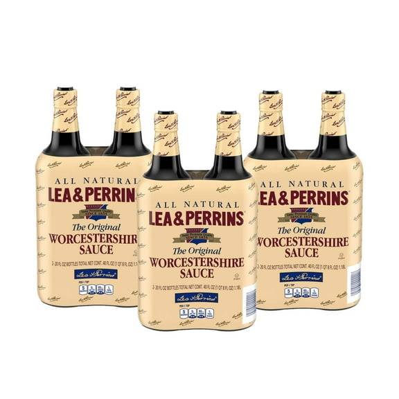 3 Pack | Lea & Perrins Worcestershire Sauce, 20 fl oz, 2 Count