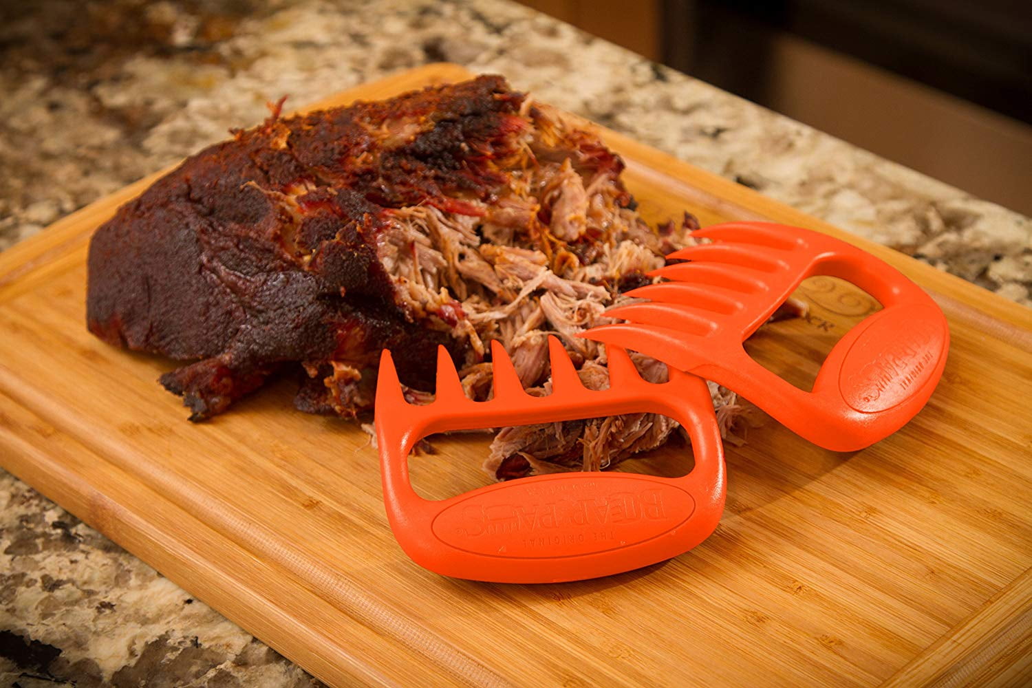 Mountain Grillers Bear Claws Meat Shredder for BBQ - Perfectly Shredded Meat, These Are The Meat Claws You Need - Best Pulled Pork Shredder Claw x 2