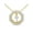 Yellow, variant on 14K Gold Plated Silver Accent Diamond Cross Pendant Necklace for Women White Diamonds + 18” Rope Chain Included JewelersClub 14K Gold Plated Silver