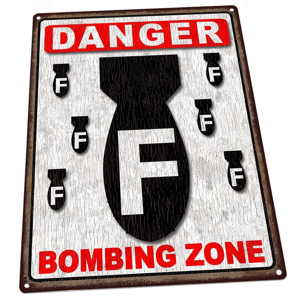 Danger F-Bombing Zone 9