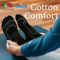 Fruit of the Loom Women's CoolZone Cotton Non Slip Liner Socks, 6Pack