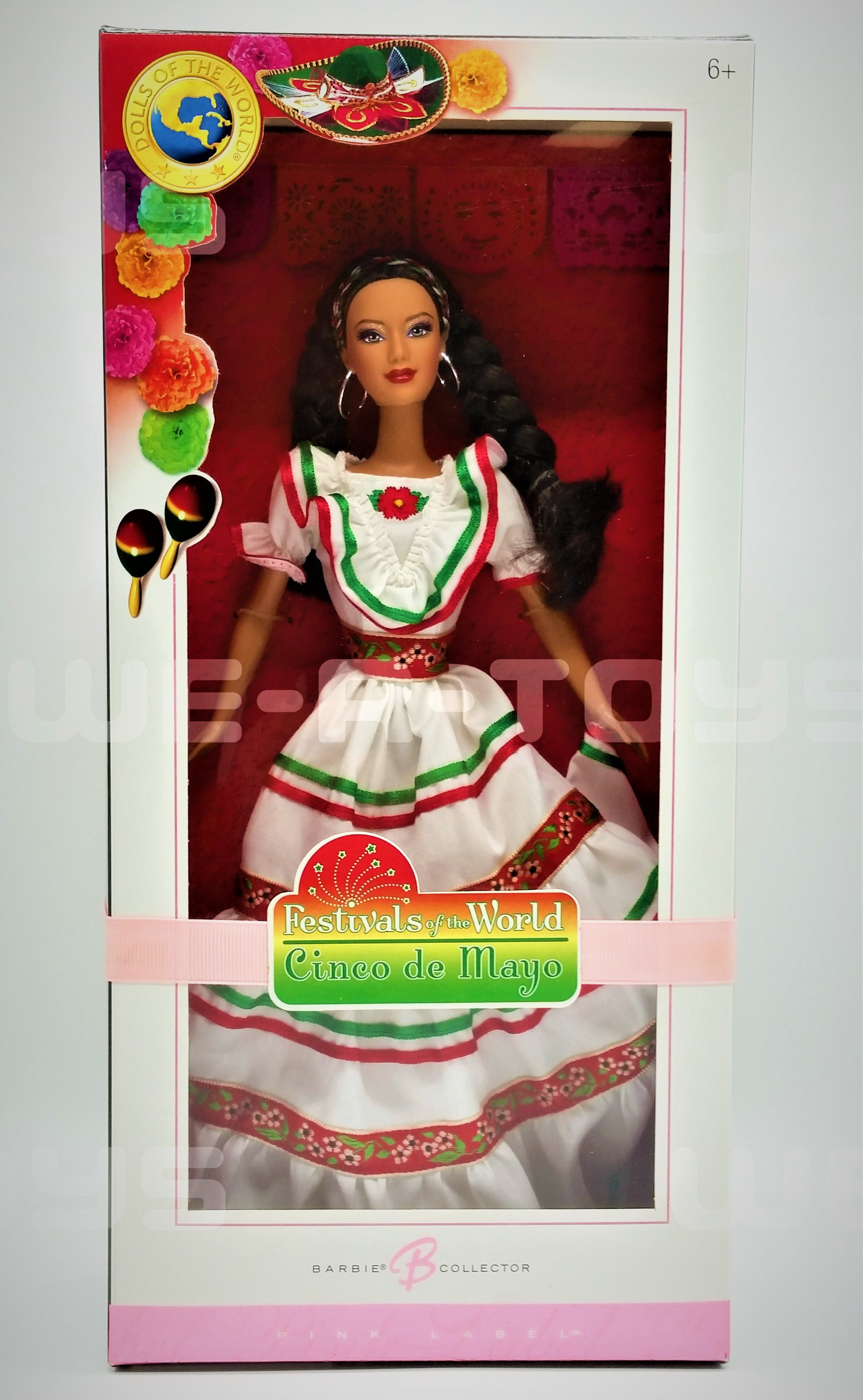 Slager leerplan het formulier Festivals of the World: Cinco De Mayo Barbie Doll - Walmart.com