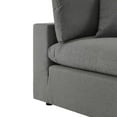 thumbnail image 4 of Modway Commix Fauteuil Berçant pour Patio Extérieur, Charbon, 4 of 7