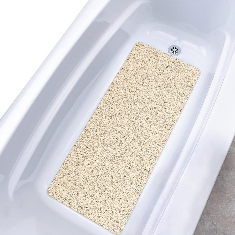 Secure Mat - The Ultimate Non-Slip Bath Mat, Non-Slip Bathtub Mat, The  Secure Mat Bath Mat, for Tub, Shower, Bathroom (White, 40x80cm)