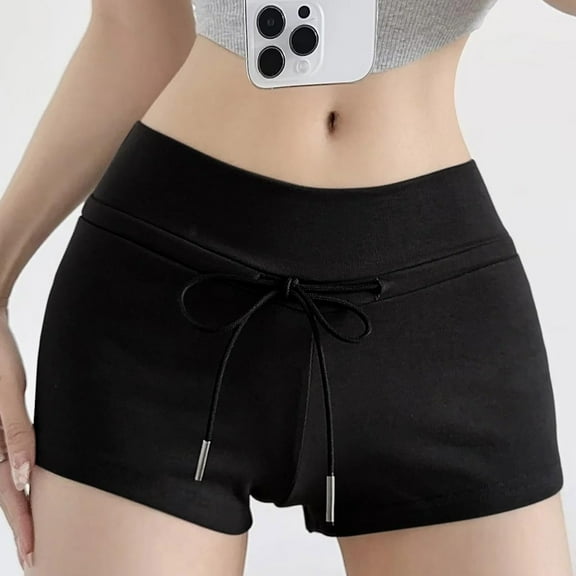 Wensltd Women Shorts Butt Lift Slim Fit Summer Yoga Workout Shorts