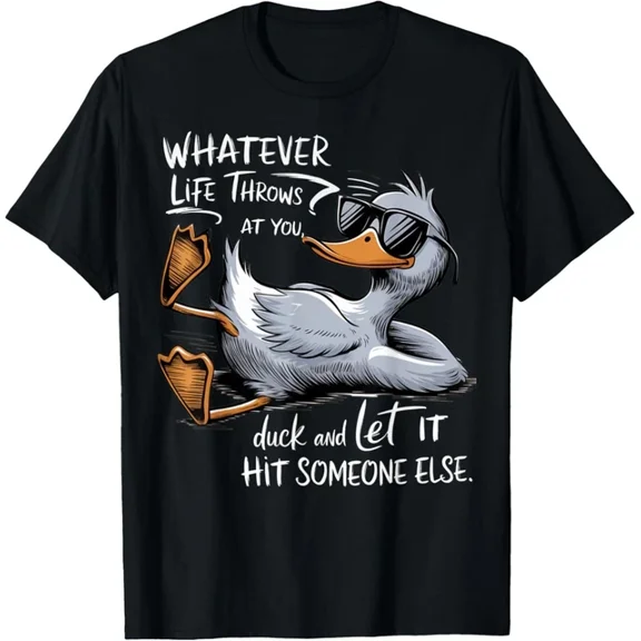 DOPASHIRT Funny Duck Shirt Funny Quote Graphic Tees For Men Women T-Shirt Unisex S-5XL Hot Trending Shirt, Vintage Birthday Gift