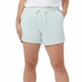 thumbnail image 2 of 32 DEGREES Womens 1-Pack Ultra Soft Cotton Blend Shorts,Heather Soothing Sea,X-Large, 2 of 3