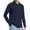 Dark Blue, variant on UPF 50+ Fishing Shirts for Men, UV Sun Protection Long Sleeve Button Up Rash Guard Outdoor Swimming Running Hiking Shirt