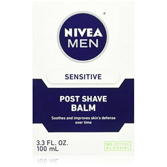 Nivea Men Sensitive Post Shave Balm 3.3Oz, 2-Pack