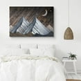 thumbnail image 2 of PixonSign Geometric Mountain Canvas Wall Art Night Mountain Top Pictures on Canvas Prints Rustic Home Artwork Wall Decor for Living Room Bedroom Office - 32x48, 2 of 5
