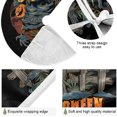 thumbnail image 2 of FMSHPON Cool Pumpkin Scarecrow for Halloween Xmas Christmas Tree Skirt Stand Mat for Holiday Party Decoration Indoor Outdoor 48 inches, 2 of 6