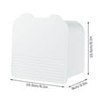 thumbnail image 3 of Wall Mounted Toilet Sanitary Napkin Storage Toilet Makeup Remover Storage Bathroom Storage, 3 of 4