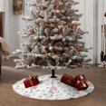thumbnail image 4 of Bingfone Christmas Tree Skirt Mat Christmas Decoration Interior 48" -Cute Poodle Dog, 4 of 6