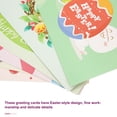 thumbnail image 3 of FENGGUIQU 12-Pack Multi-Colored Handwritten Greeting Cards with Envelopes for Friends, Parties, and Special Gatherings, 3 of 7