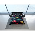 thumbnail image 4 of Ropa de Cama Dinosaurio Azul Oscuro, Ropa de Cama Infantil Completa, Bonito Juego de Funda Nórdica, Dinosaurio, 4 of 4