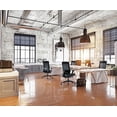 thumbnail image 2 of Eurotech Elevate Ergonomic Adjustable Office Chair, White Frame Black Mesh, 2 of 2