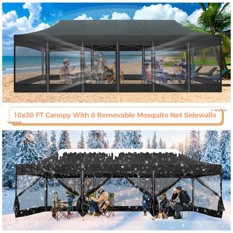 Satoppe　 Quikshade ST64 10' x 10' Slant Leg Canopy | BJ's Wholesale Club