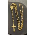thumbnail image 4 of Virgen de Guadalupe Rosary Necklace 24" Gift For Mens Womens Gold Filled, 4 of 5