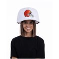 thumbnail image 3 of Unisex Noggin Boss  White Cleveland Browns Oversized Hat, 3 of 3