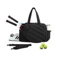 thumbnail image 1 of Bolsa deportiva BAGSMART para tenis para mujer con compartimento para zapatos, color negro, 1 of 5
