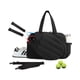 thumbnail image 1 of Bolsa deportiva BAGSMART para tenis para mujer con compartimento para zapatos, color negro, 1 of 5