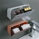 thumbnail image 5 of Cateissary Organizador de baño, caja de almacenamiento de plástico resistente al agua, solución de estante fácil de limpiar, organizador de Almacenamiento y organización del hogar gris blanco, 5 of 6