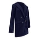 thumbnail image 4 of Blazer para mujer, chaqueta lisa con cuello vuelto, abrigo de manga larga, abrigo para mujer, 4 of 5