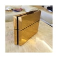 thumbnail image 3 of Golden Color Glossy Decal Skin Sticker for Playstation 4 PS4 Console + Controllers-, 3 of 5