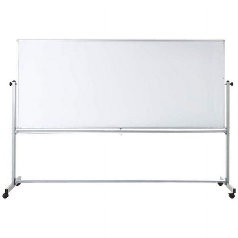 96W x 40H Double-Sided Magnetic Whiteboard - Magiboards USA