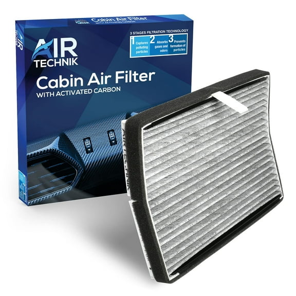 AirTechnik CF8392A Cabin Air Filter w/Activated Carbon  Fits Buick Allure, Century, LaCrosse, Regal, Chevy Impala, Monte Carlo, Oldsmobile Intrigue, Pontic Grand Prix - 15284938