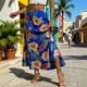 thumbnail image 1 of TaTaai Ladies Spring Summer Four-Way Stretch Printed Midi Skirt Comfortable Loose Chiffon Fashion Skirt Gift, 1 of 8