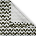 thumbnail image 5 of Ambesonne Chevron Grommet Curtain, Parallel Striped Lines, 50" x 84", White Yellow, 5 of 6
