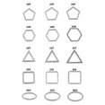 thumbnail image 4 of Quickly Release Keychains Hangings Buckle Titaniums Alloys KeyRings Side Pushing Keychains Rings Organizers Easy to Use, 4 of 7