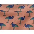 thumbnail image 4 of oneOone Viscose Jersey Fabric Heron Block Print Sewing Fabric BTY 60 Inch Wide, 4 of 5