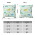 thumbnail image 2 of Cute Cartoon Dinosaurs Pillow Cover Decorative Throw Pillowcase Soft Cushion Covers Bed Sofa Couch 24x24, 2 of 6