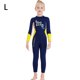thumbnail image 4 of Naiovety DIVE SAIL Niños Traje de buceo Cuello 2.5 mm A prueba de sol Cálido Mantener 3 capas Impermeable Natación Playa Jugar Traje de Deportes acuáticos Amarillo L Naiovety OD003303-03, 4 of 6