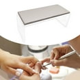 thumbnail image 4 of PU Leather Nail Arm Rest Cushion, Non Professional stand Rest Nail Table Hand Rest for Use nail diy , Grey, 4 of 7