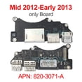 thumbnail image 1 of Original Laptop I/O USB SD Card Reader Board For MacBook Pro Retina 15" A1398 Usb io board 2012 2013 2014 2015 Years Mid 2012 only Board, 1 of 5