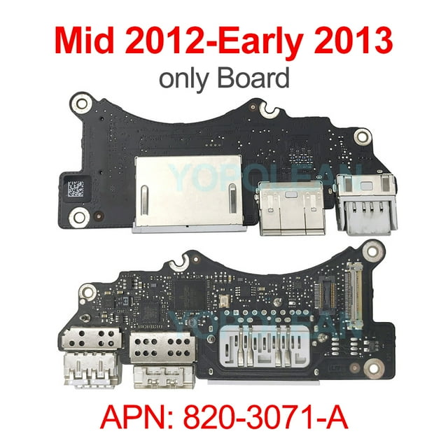Original Laptop I/O USB SD Card Reader Board For MacBook Pro Retina 15" A1398 Usb io board 2012 2013 2014 2015 Years Mid 2012 only Board