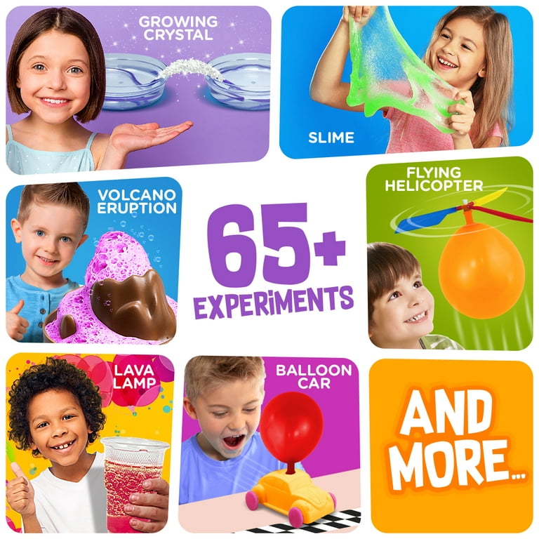  Science Kit for Kids,80 Lab Experiments Science Set, DIY STEM  Educational Learning Scientific Tools Toys, Educational Chemistry Set,  Birthday Gifts for 4 5 6 7 8 9 10-12 Years Old Boys Girls : Toys & Games