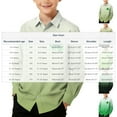 thumbnail image 7 of talentlend St. Patrick's Day Shirts for Boys Button down Long Sleeve Casual Collared Dress Shirt Kids Formal Clothes, 7 of 7