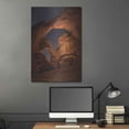 thumbnail image 5 of Luxe Metal Art 'Wonders of the Night - Arches National Park' by Darren White, Metal Wall Art, 24"x36", 5 of 9